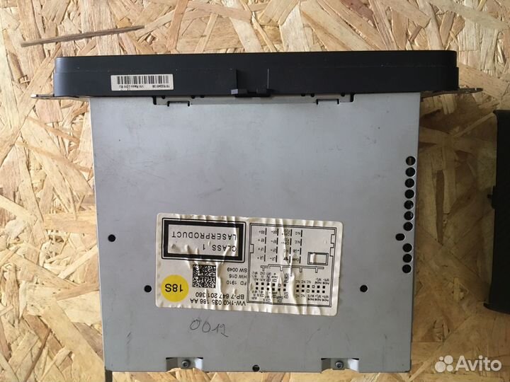 Магнитола volkswagen passat b6