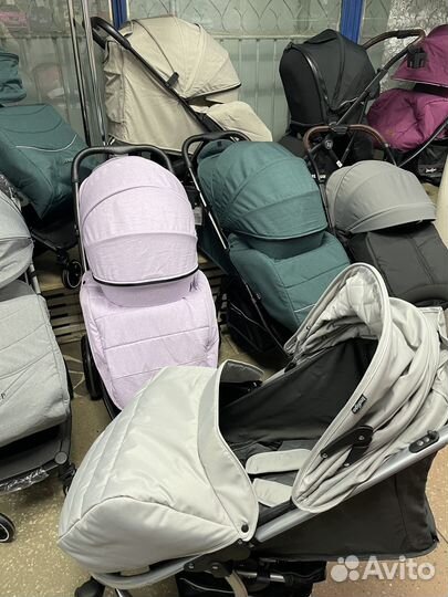 Коляска прогулочная со сложением на колеса Indigo