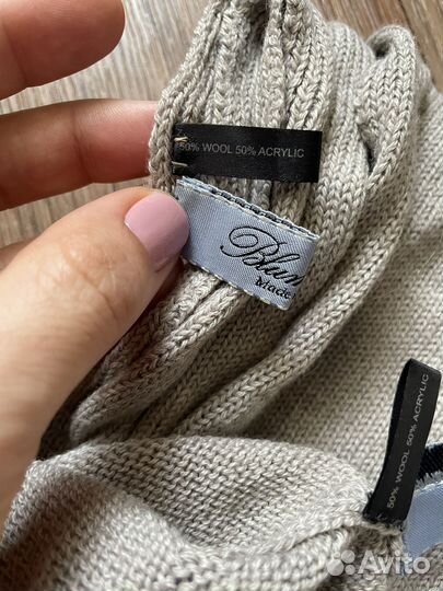 Шапка и шарф Blumarine