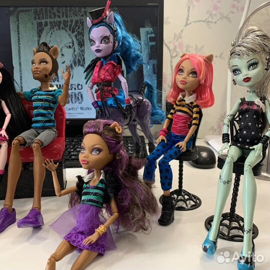 Куклы “monster high”, “ever after high”