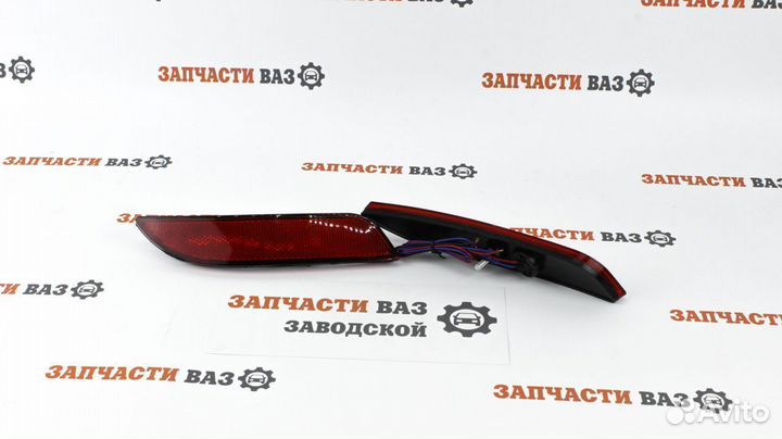 Катафот заднего бампера диод Приора Новый