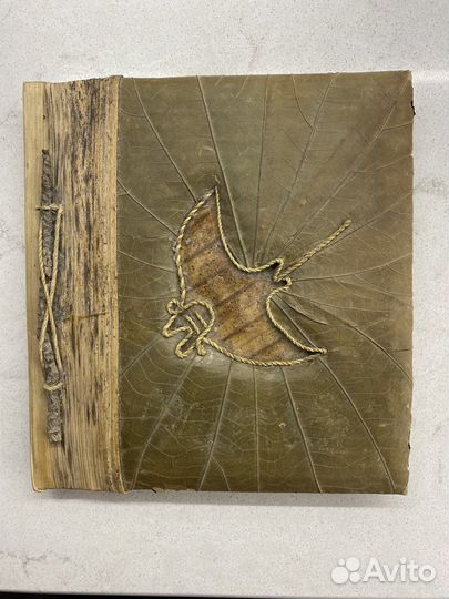 Фотоальбом из натуральных материалов