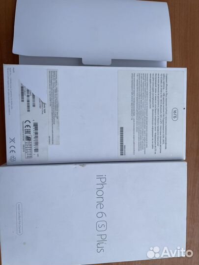 Коробка от iPhone 6 Plus 16GB