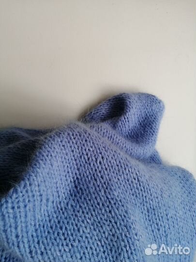 Новый комплект.Шапка и бактус.пух норки