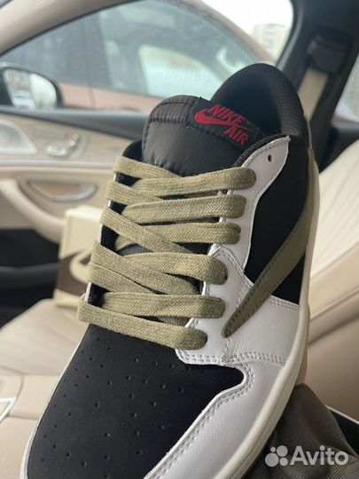 Nike air jordan 1 low travis scott olive