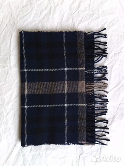 Шарф кашемир/шерсть клетка Royal Class 34*172