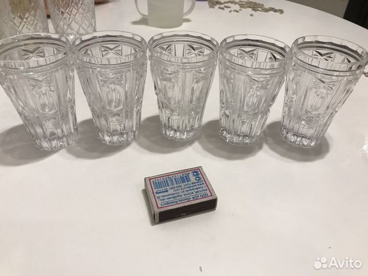 Хрусталь СССР стопки бокалы