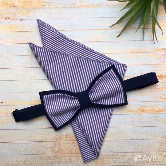 Галстук бабочка + платок паше