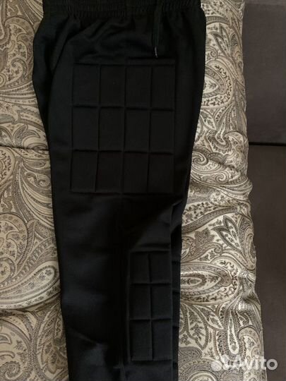 Штаны детские для занятий футболом с защитой