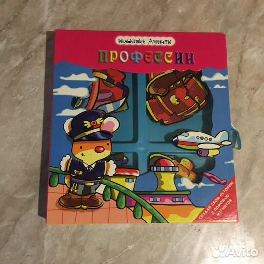 Развивающие игрушки, книжка-пазл