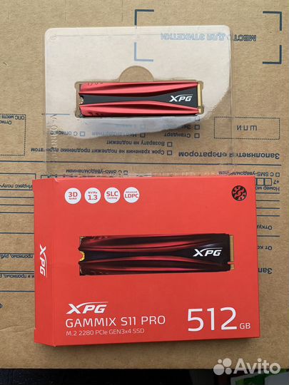 SSD M.2 2280 XPG S11 Pro 512 гб