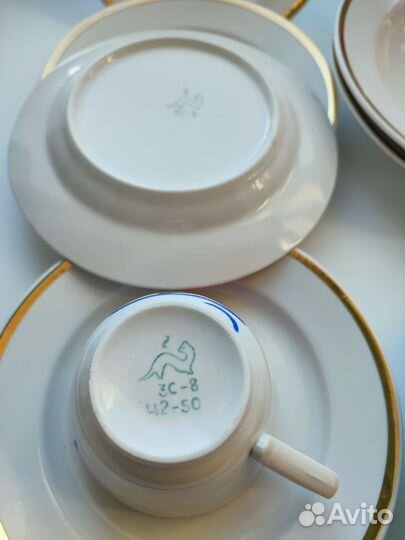 Фарфоровая посуда ссср(детская)