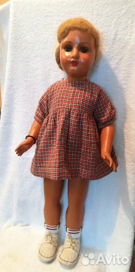 Кукла ходячая антикварная