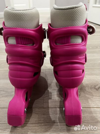 Роликовые коньки детские раздвижные