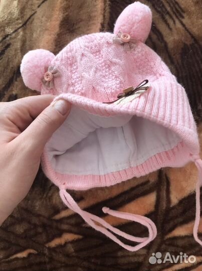 Шапка осеняя для девочки