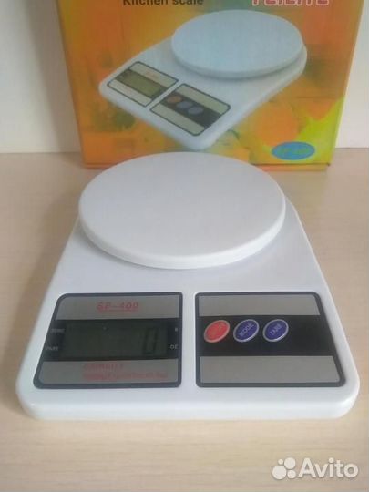 Весы кухонные 1гр-7кг Electronic SF-400 новые