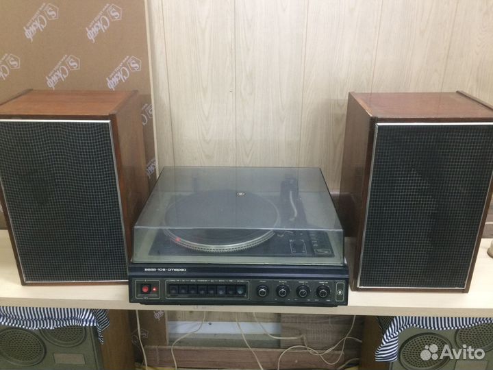 Проигрыватели пластинок Вега 122с, 108,109