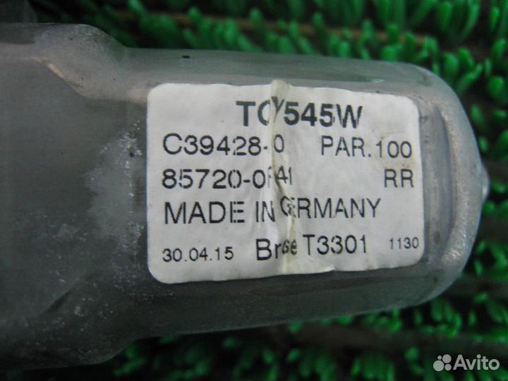 Стеклоподъемник задний левый Toyota Verso R2 2015