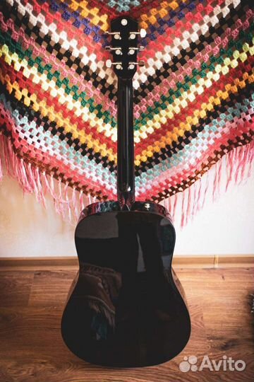 Акустическая гитара fender CD-60BK