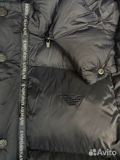 Пуховик armani