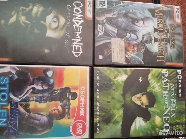 Компьютерные игры (DVD диски)