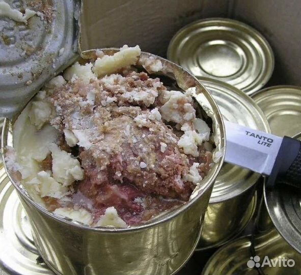 Говядина тушенка. Тушенка. Большая банка 525 гр