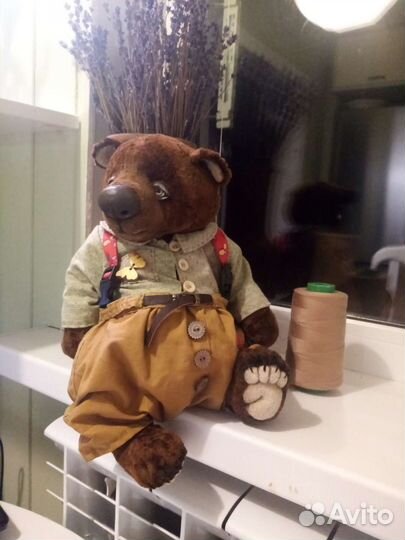 Мишка тедди ручной работы