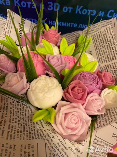 Ароматическая свеча ручной работы