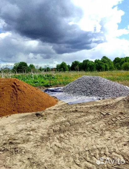 Щебень песок грунт с доставкой
