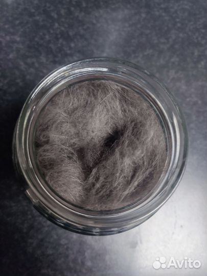 Кошачья шерсть для рукоделия