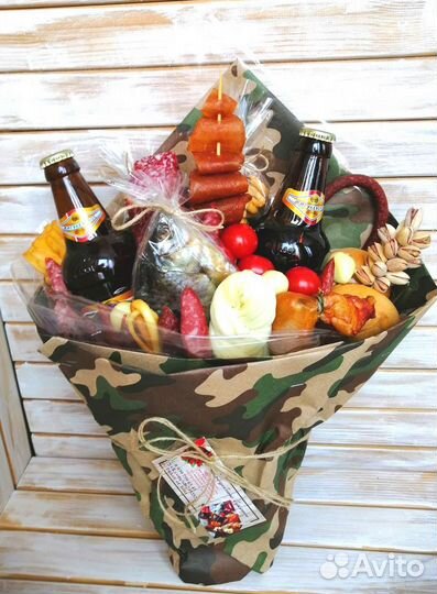 Букеты, подарочные боксы мужские