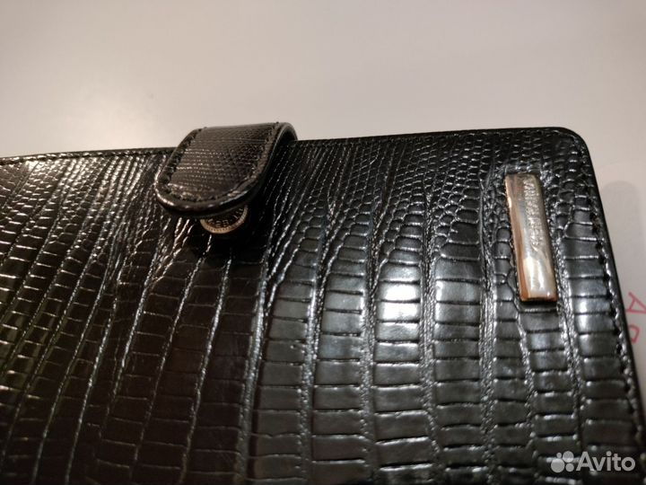 Обложка (кожа) для документов/авто Neri Karra,черн