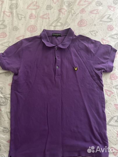 Поло мужское lyle scott