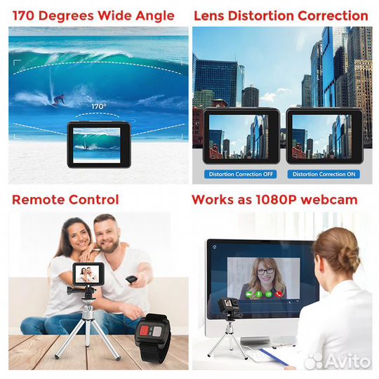 Экшн камера axnen A10