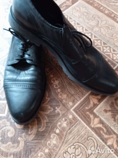 Тапочки кожа, военные