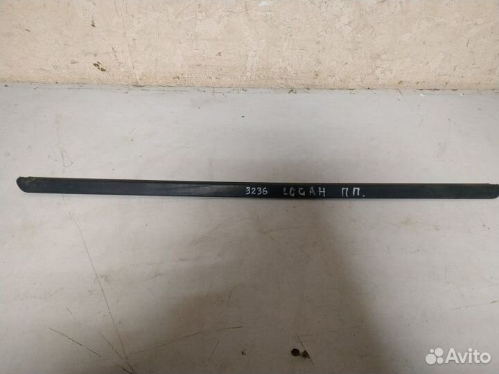 Уплотнитель стекла двери передний правый Renault