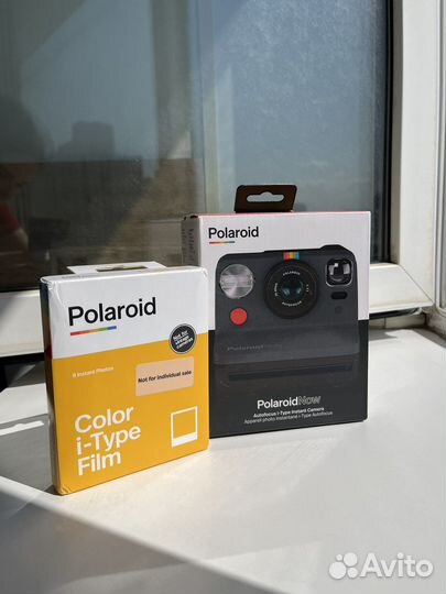 Polaroid Now и 1 кассета набор