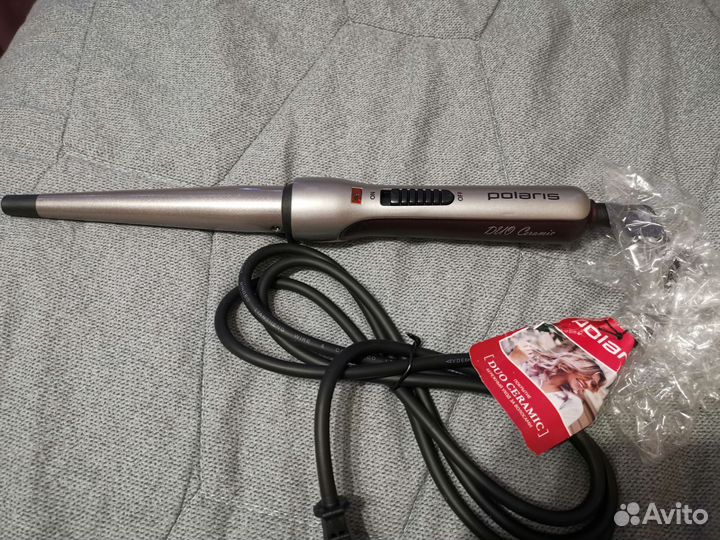 Электрощипцы для завивки волос polaris