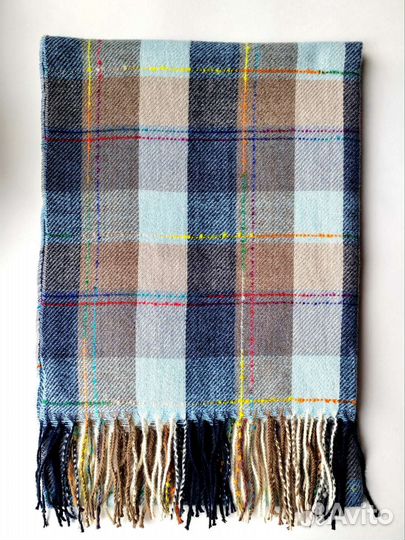 Палантин женский в клетку