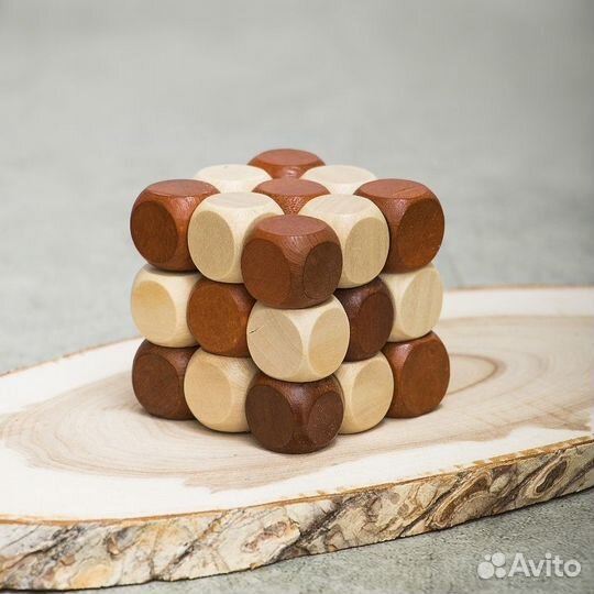 Развивающая деревянная игрушка головоломка