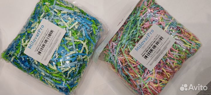 Бумажный наполнитель для подарков