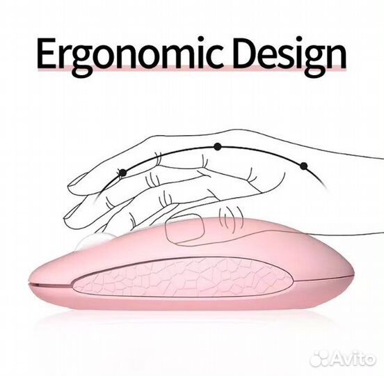 Беспроводная мышь для компьютера, ноутбука и друго