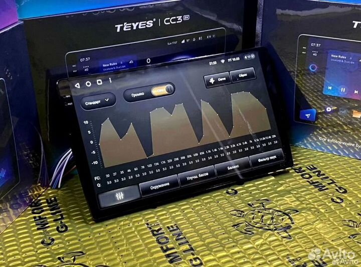 Магнитола Teyes сс3 2К 4/64 для Skoda