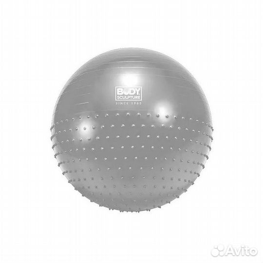 Мяч гимнастический + массажный 75см