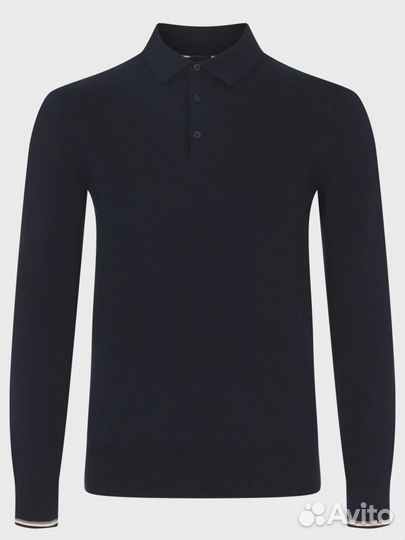 Поло хлопковое boss