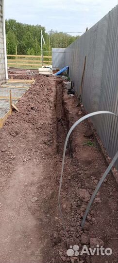 Монтаж контурного заземления и молниезащиты дома