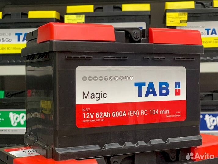 Аккумулятор TAB magic 62