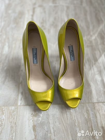 Туфли Prada 37р, оригинал
