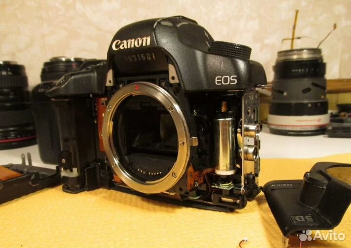 Ремонт фотоаппаратов,объективов и видеокамер