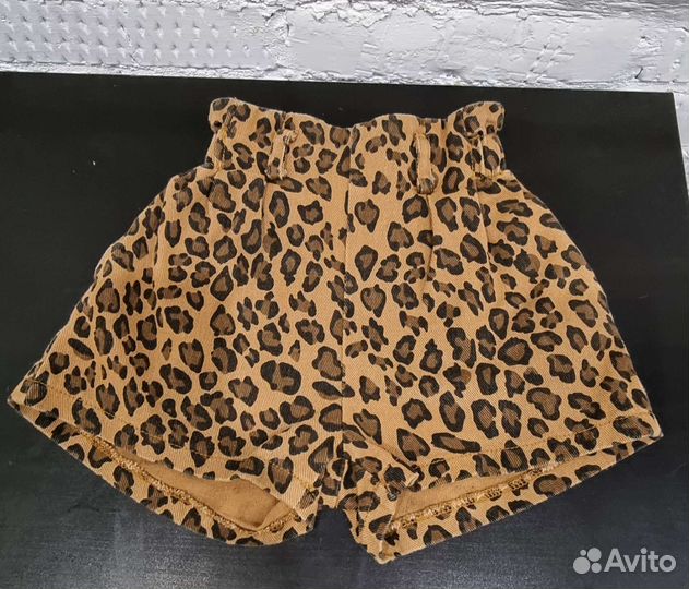 Шорты/юбка шорты джинсовые 104